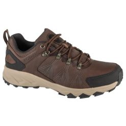 Buty Columbia Peakfreak Ii Outdry Leather 2100721231 brązowe z membraną. Brązowe buty trekkingowe męskie z gumy, bez zapięcia, trekkingowe. Za 683.33 zł.