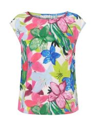 TATUUM Bluzka "Afeli" ze wzorem rozmiar: 38. Bluzki damskie Tatuum, s, bez wzorów, z wiskozy, klasyczne, bez kołnierzyka, bez ramiączek. Za 97.51 zł.