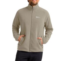 Polar męski bluza polarowa Jack Wolfskin WINTERSTEIN FZ. Brązowe bluzy bez kaptura męskie Jack Wolfskin, m, z materiału. Za 299.00 zł.