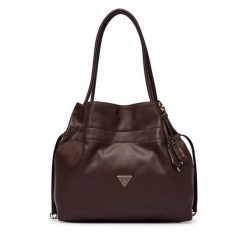Torebka Guess. Brązowe torebki klasyczne damskie Guess, z aplikacjami, bez dodatków. Za 584.99 zł.