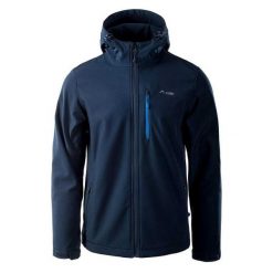 Kurtka Softshellowa Męska Ifar II. Niebieskie kurtki męskie ELBRUS, m, bez wzorów, z softshellu, sportowe, bez kaptura. Za 300.99 zł.