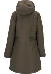 Parka dla kobiet Whistler Mullie W-Pro 10000. Czarne parki damskie WHISTLER, na jesień, bez wzorów, z materiału. Za 406.00 zł.