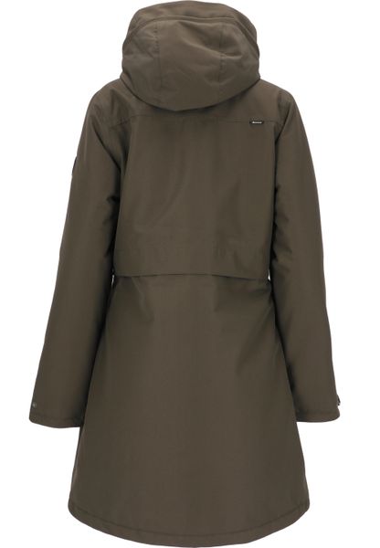 Parka dla kobiet Whistler Mullie W-Pro 10000. Czarne parki damskie WHISTLER, na jesień, bez wzorów, z materiału. Za 406.00 zł.