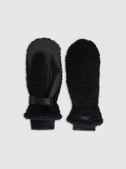 4F Rękawiczki z jednym palcem uniseks - czarne L/XL. Czarne rękawiczki damskie 4f, na zimę, bez wzorów. Za 69.99 zł.
