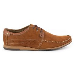 KOMODO Buty Męskie mokasyny 875 camel wielokolorowe pomarańczowe. Brązowe mokasyny męskie z jeansu. Za 377.80 zł.