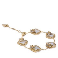 Bransoletka Guess. Żółte bransoletki damskie Guess, złote. Za 549.99 zł.