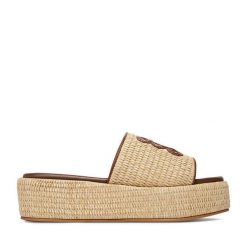 Espadryle Nine West. Brązowe espadryle damskie Nine West, bez wzorów, bez obcasa. Za 279.99 zł.