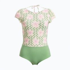 Strój kąpielowy jednoczęściowy damski ROXY Hibiscus Daze. Zielone stroje jednoczęściowe damskie Roxy, s, bez wzorów. Za 239.99 zł.
