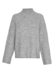 MOSS COPENHAGEN Sweter w kolorze szarym rozmiar: XS/S. Szare golfy damskie MOSS COPENHAGEN, s, bez wzorów, bez ramiączek. Za 272.95 zł.