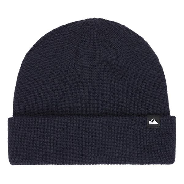 Czapka Quiksilver. Niebieskie czapki męskie Quiksilver, na zimę, bez wzorów. Za 69.99 zł.