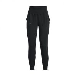 Spodnie treningowe damskie Under Armour Motion Jogger. Czarne spodnie dresowe damskie Under Armour, l, z dresówki, na fitness i siłownię. Za 373.00 zł.