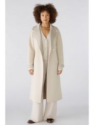 Oui Płaszcz w kolorze szarobeżowym rozmiar: 46. Brązowe płaszcze damskie Oui, bez wzorów, z kaszmiru. Za 319.13 zł.