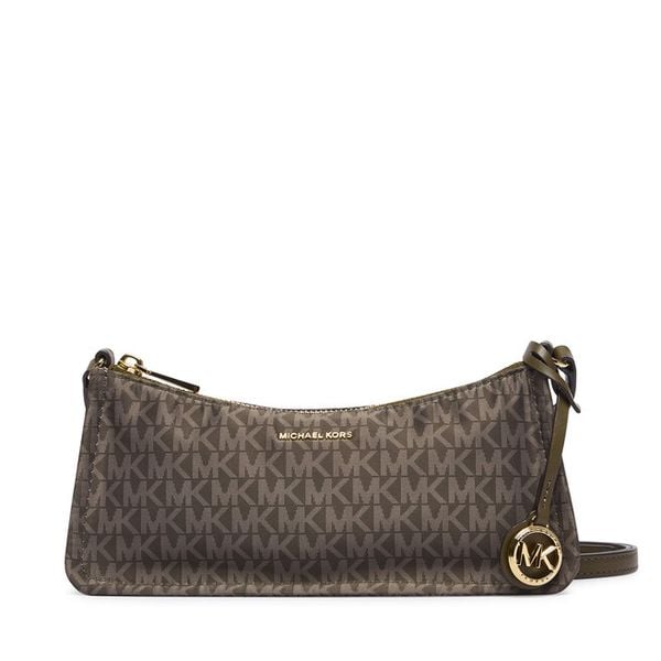 Torebka MICHAEL Michael Kors. Brązowe listonoszki damskie MICHAEL Michael Kors, bez wzorów, bez dodatków. Za 679.99 zł.
