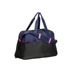 Torba fitness kardio 30l. Niebieskie torby sportowe damskie DOMYOS, bez wzorów, z materiału, bez dodatków. W wyprzedaży za 59.99 zł.