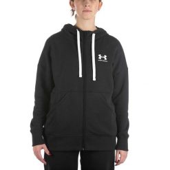 Bluza sportowa damska Under Armour Rival Fleece Fullzip Hoodie. Bluzy sportowe damskie Under Armour, s, bez wzorów, bez ramiączek, z kapturem. Za 339.99 zł.