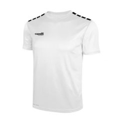 Koszulka piłkarska męska Cappelli Cs One Adult Jersey SS. Białe t-shirty sportowe męskie CAPELLI SPORT, m, z jersey, bez ramiączek, do piłki nożnej. Za 47.99 zł.
