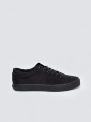 Trampki męskie niskie czarne SS174001 906. Czarne trampki i tenisówki męskie Big Star, bez wzorów, z gumy, bez zapięcia. Za 169.99 zł.