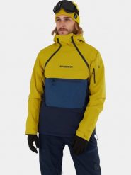 Kurtka Narciarska Męska Fundango Hydra Eco. Czarne kurtki męskie Fundango, m, bez wzorów, z materiału, sportowe, bez kaptura. Za 399.00 zł.