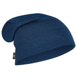 Czapka dla dorosłych Buff Merino Heavyweight Beanie. Niebieskie czapki męskie Buff, na zimę, bez wzorów, z wełny, sportowe. W wyprzedaży za 101.94 zł.