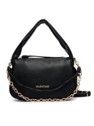 Valentino Torebka Saphira Re VBSA6E08 Czarny. Czarne torebki klasyczne damskie Valentino, bez wzorów, ze skóry, bez dodatków. Za 679.99 zł.