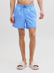 Jack & Jones Szorty kąpielowe "Maui" w kolorze niebieskim rozmiar: L. Niebieskie szorty sportowe męskie Jack & Jones, l, z materiału, outdoorowe. Za 70.24 zł.