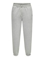 ONLY & SONS Spodnie dresowe w kolorze szarym rozmiar: XL. Szare spodnie dresowe męskie Only & Sons, bez wzorów, z dresówki. Za 83.42 zł.