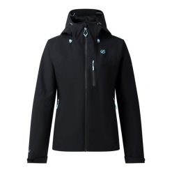 Damska Kurtka Z Logo Torrek III. Czarne kurtki damskie Dare 2b, l, bez wzorów, z materiału, z kapturem. Za 441.99 zł.
