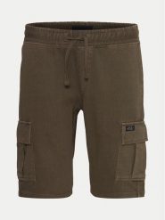 Blend Szorty materiałowe 20716745 Brązowy Regular Fit. Brązowe szorty męskie Blend, bez wzorów, z bawełny. Za 119.99 zł.