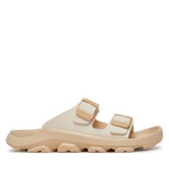 Klapki Birkenstock. Klapki damskie Birkenstock, bez wzorów, bez obcasa. Za 339.99 zł.