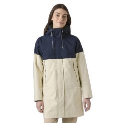 Płaszcz damski Helly Hansen Koster. Białe kurtki przeciwdeszczowe damskie Helly Hansen, bez kaptura. Za 844.00 zł.