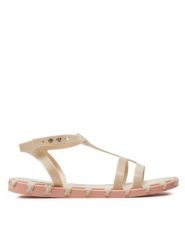 Melissa Sandały Melissa Ana Sandal Ad 33879 Beżowy. Brązowe sandały damskie Melissa, bez wzorów, z tworzywa sztucznego, bez obcasa, na płaskiej podeszwie. Za 219.99 zł.