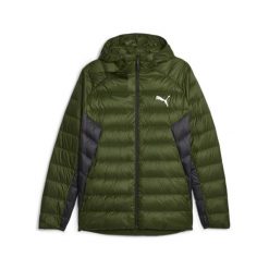 Kurtka Puma Packlite Down, Mężczyźni. Zielone kurtki męskie Puma, l, bez wzorów, z poliesteru, sportowe, bez kaptura. Za 508.99 zł.
