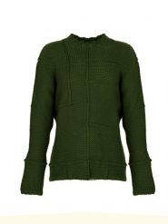 La Haine Inside Us Sweter | LM280 | Mężczyzna | Zielony. Zielone swetry męskie La Haine Inside Us, m, bez wzorów, z materiału, bez kołnierzyka. W wyprzedaży za 479.00 zł.
