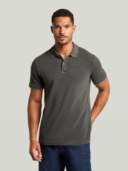 G-Star Koszulka polo w kolorze szarym rozmiar: XL. Szare koszulki polo męskie G-Star, xl, bez wzorów, z bawełny, bez ramiączek. Za 189.95 zł.