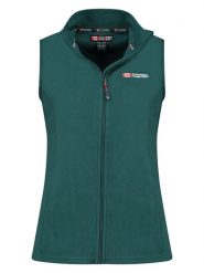 Canadian Peak Kamizelka polarowa "Vugeak" w kolorze zielonym rozmiar: XXL. Zielone kamizelki damskie Canadian Peak, xxl, z polaru. Za 66.00 zł.