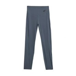 Damskie legginsy 4F FNK F404. Fioletowe legginsy damskie 4f, xl, bez wzorów, z elastanu. Za 143.50 zł.