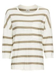 Camel Active Sweter w kolorze kremowym rozmiar: L. Brązowe swetry klasyczne damskie Camel Active, l, z bawełny, bez kołnierzyka. Za 131.12 zł.