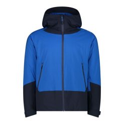 Kurtka narciarska z kapturem CMP. Niebieskie kurtki męskie CMP, m, bez wzorów, z kapturem, narciarskie. Za 670.00 zł.