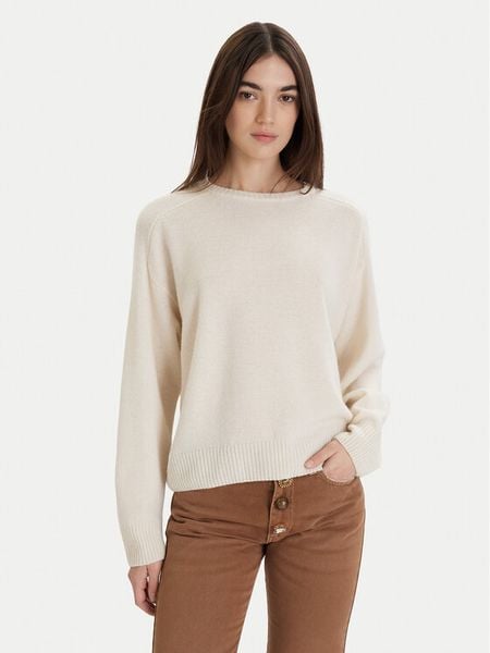 ViCOLO Sweter 77091F Écru Regular Fit. Swetry klasyczne damskie ViCOLO, m, z kaszmiru, bez kołnierzyka. Za 589.99 zł.