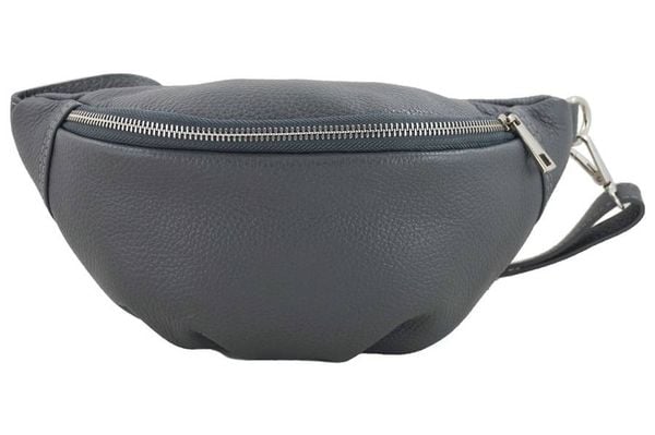 Torebka damska saszetka nerka Casual Szara ciemna. Szare torebki klasyczne damskie Barberinis, bez wzorów, ze skóry, bez dodatków. Za 138.99 zł.