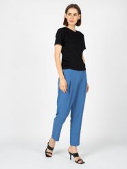 Silvian Heach T-Shirt | CVP23123TS | Kobieta | Czarny. Czarne t-shirty damskie Silvian Heach, m, bez wzorów, z bawełny, bez kołnierzyka. W wyprzedaży za 149.00 zł.