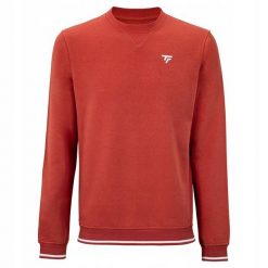 Męska bluza tenisowa Tecnifibre Terry Sweater. Czerwone bluzy bez kaptura męskie TECNIFIBRE, m, z bawełny. Za 262.25 zł.