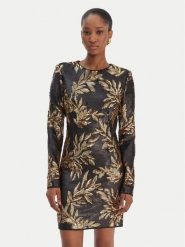 Marciano Guess Sukienka koktajlowa 6RGK01 6358A Czarny Slim Fit. Czarne sukienki damskie Marciano Guess, z aplikacjami, z syntetyku, wizytowe, bez kołnierzyka, bez ramiączek. Za 903.00 zł.