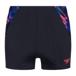 Bokserki kąpielowe męskie Speedo Eco END+ Splice Aquashort. Czarne kąpielówki męskie Speedo, m, bez wzorów, do pływania. Za 109.99 zł.