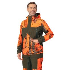 Kurtka myśliwska Thunder Thermo 4 z kamuflażem i membraną. Brązowe kurtki męskie tagart, s, bez wzorów, bez kaptura. Za 1,119.00 zł.