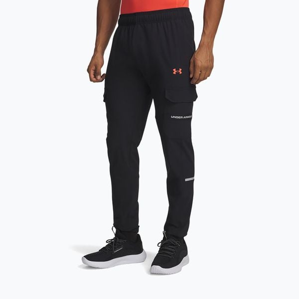 Spodnie treningowe męskie Under Armour Tech Utility Woven. Czarne spodnie sportowe męskie Under Armour. Za 239.99 zł.