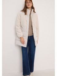 Cecil Płaszcz pikowany w kolorze kremowym rozmiar: S. Brązowe płaszcze damskie Cecil, s, bez wzorów. Za 340.99 zł.