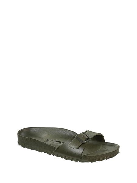 Birkenstock Klapki w kolorze khaki rozmiar: 43. Brązowe klapki i japonki męskie Birkenstock. Za 164.95 zł.