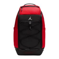 Plecak szkolny sportowy Nike Air Jordan. Czarne plecaki damskie Nike, bez wzorów, z materiału, biznesowe. Za 319.00 zł.