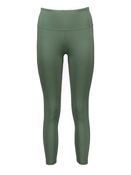 Adidas Legginsy sportowe w kolorze zielonym rozmiar: XL. Zielone legginsy damskie Adidas, xl, bez wzorów, z materiału. Za 82.64 zł.